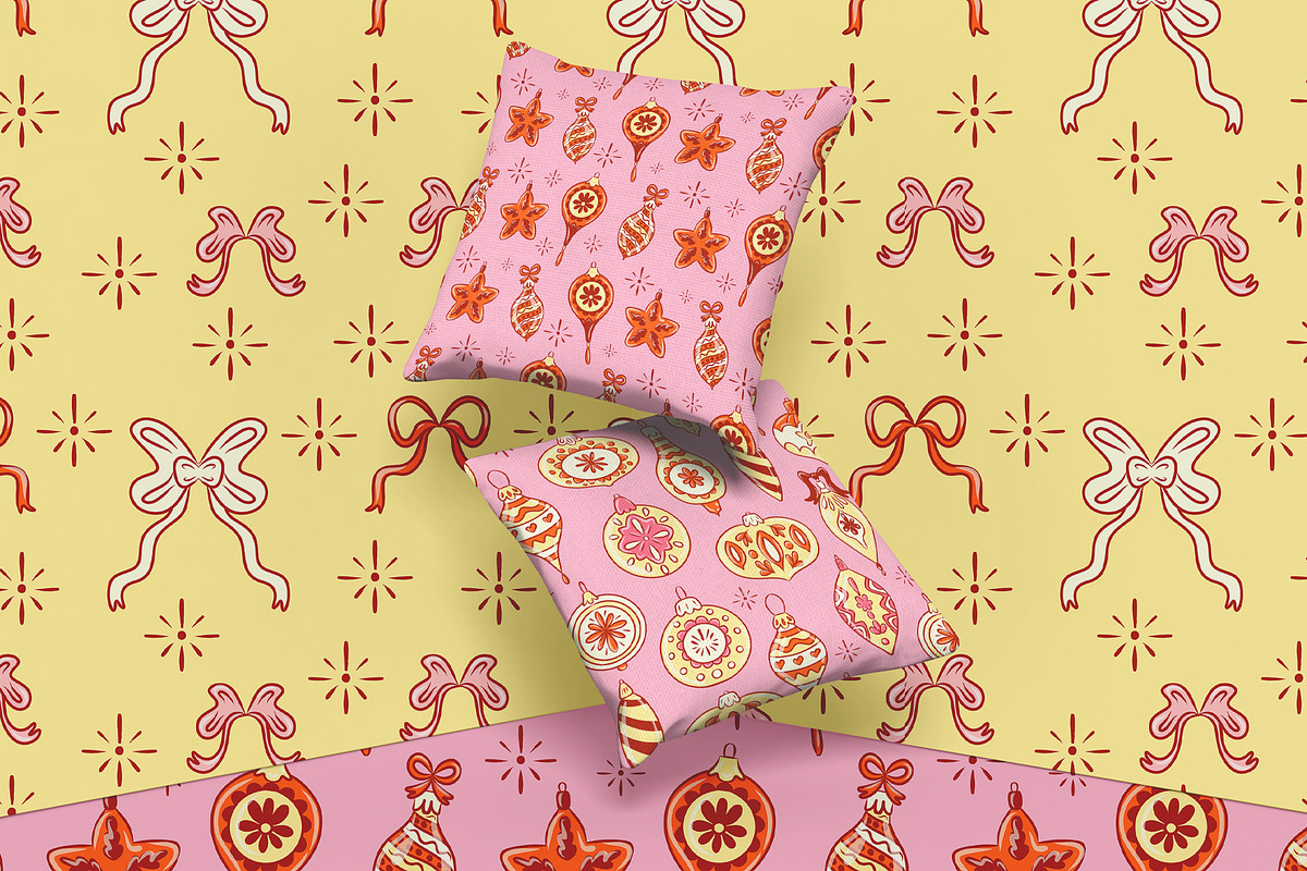 Christmas Toys 12 patterns, a Pattern Graphic by Carpet Tapete Pretzel (Photo 5 of 19)