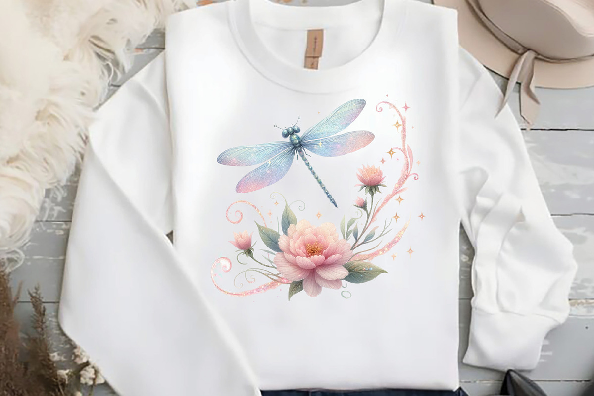 Pink Woodland Fairy Clipart, an Illustration by DreamCafeArt (Photo 6 of 7)