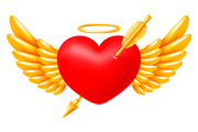 Set Of Vector Red Hearts, an Illustration by Vector beauty (Thumbnail 3 of 3)