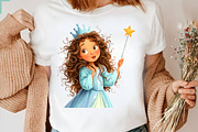 Whimsical Birthday Girl PNG Clipart, a Seasonal Illustration by CreationArt (Thumbnail 6 of 7)