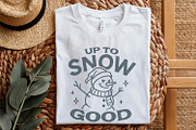 Up To Snow Good Snowman PNG, Funny, an Illustration by SharpMarketplace (Thumbnail 5 of 9)