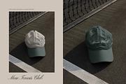 MUSE Tennis Club | Hat Mockups, a Hat Mockup by Duet Atelier (Thumbnail 3 of 7)