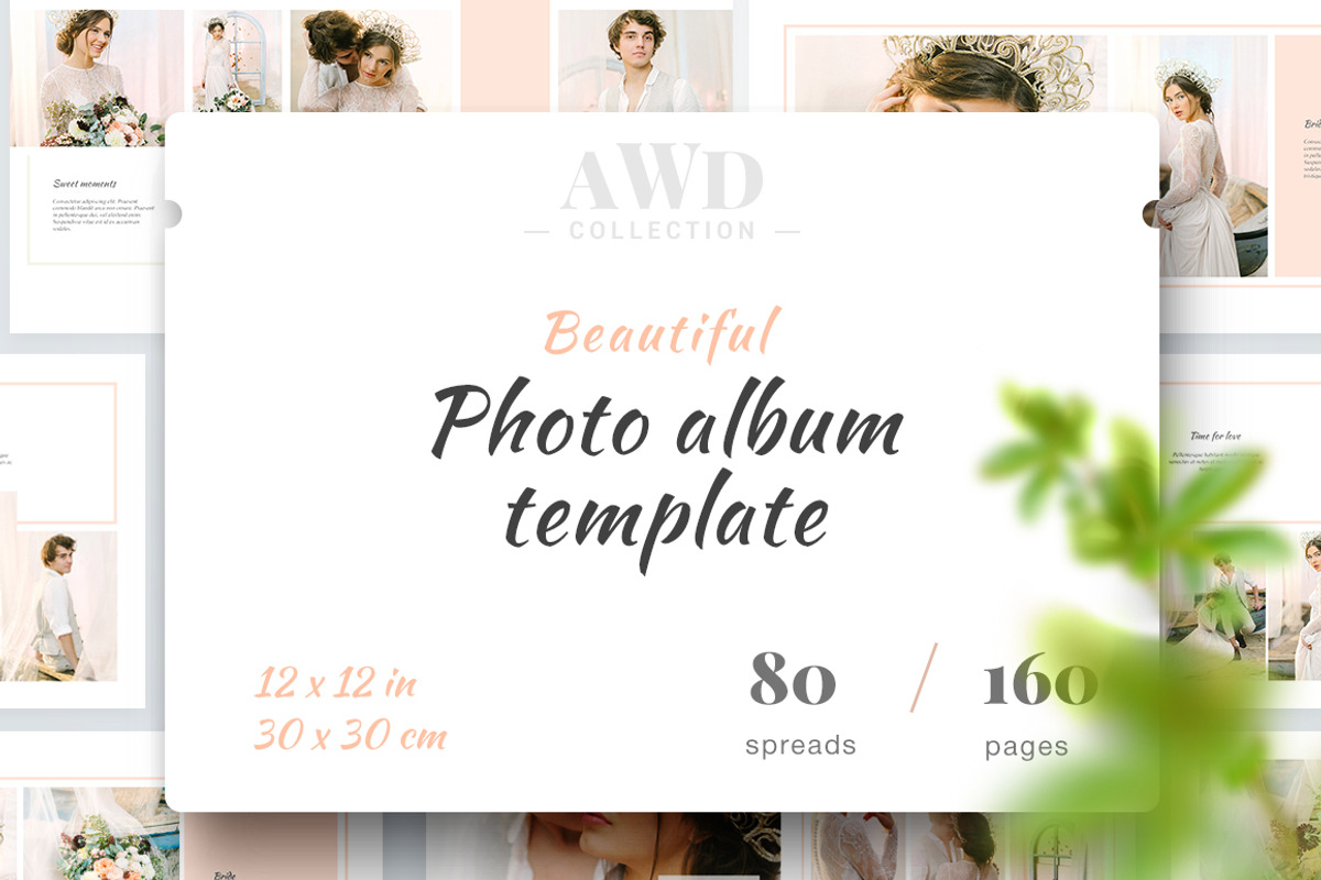 Wedding Album Template / AWD, a Brochure Template by ArealPro (Photo 6 of 6)