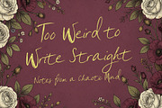 Quick Wrockers - the Ugly Notes, a Handwritten Font by HypeWorksCo (Thumbnail 11 of 19)