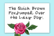 Caring Handwritten Font, a Script Font by MyNatureGraphics (Thumbnail 3 of 3)