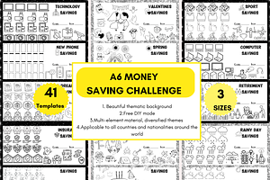 Savings Challenge Printable PDF