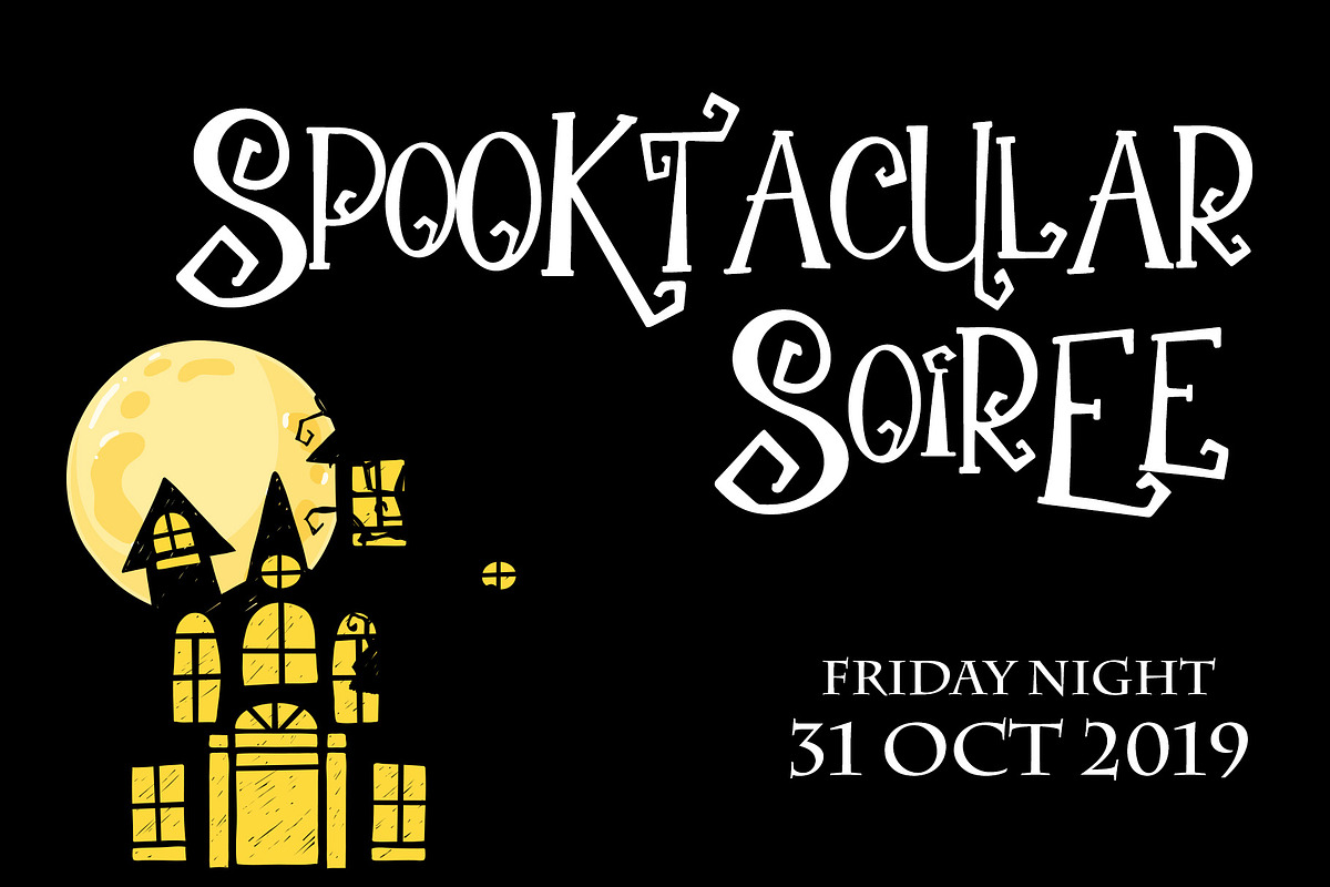 The Witch - Spooky Font preview 5