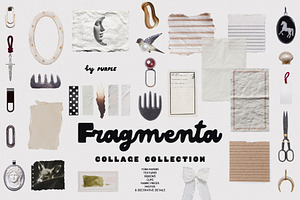 Fragmenta: collage pack, an Object Graphic by Purple