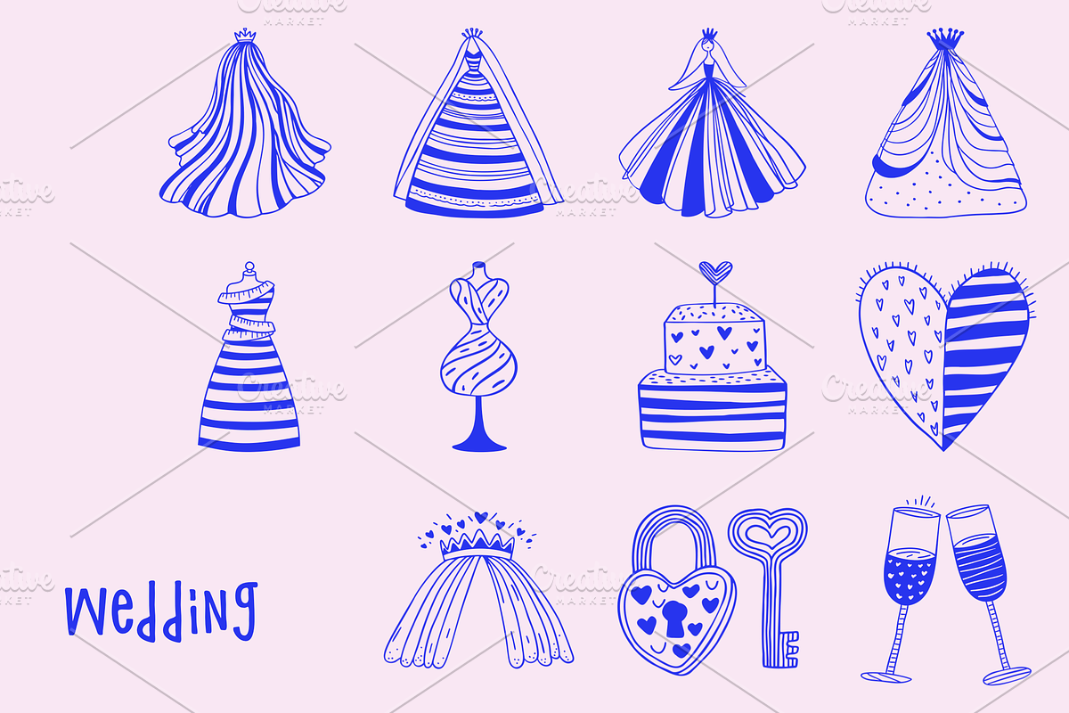 1001 Cute Doodles Bundle, an Object Illustration by Danil Polshin (Photo 62 of 65)