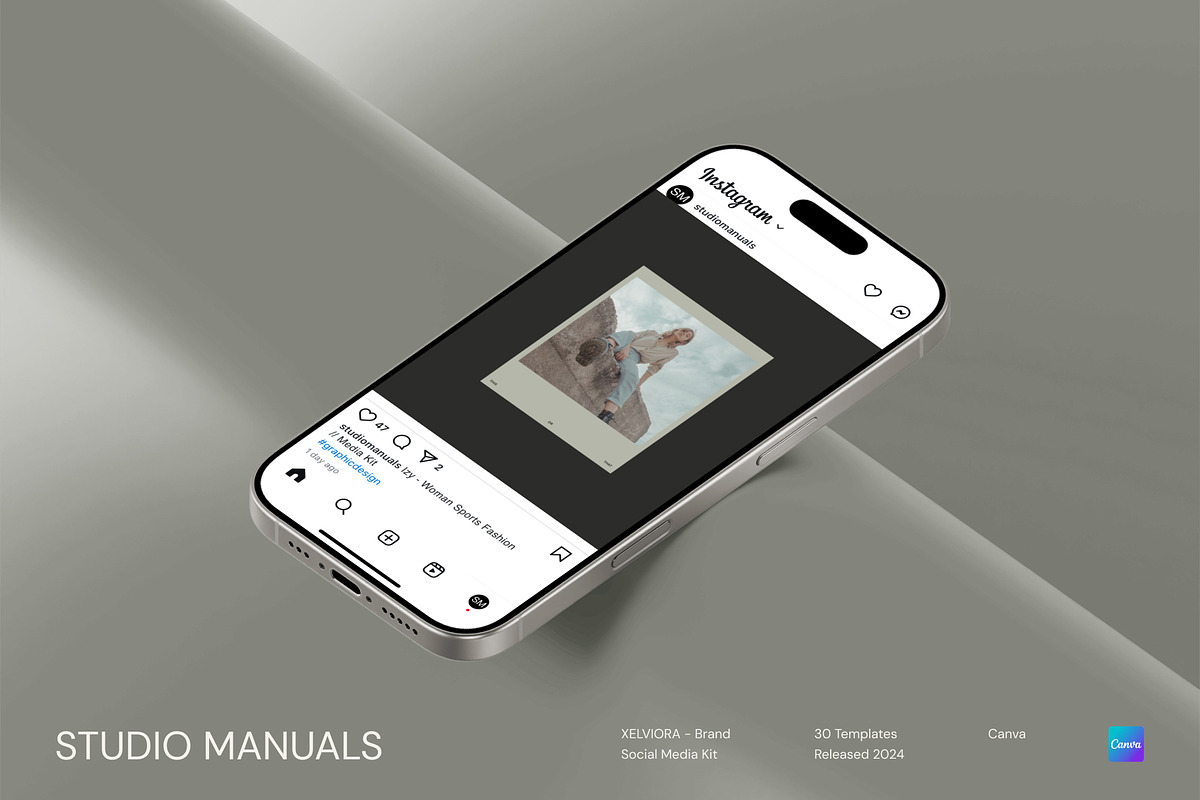 XELVIORA - Brand Social Media Kit, a Social Media Template by Studio Manuals (Photo 7 of 8)