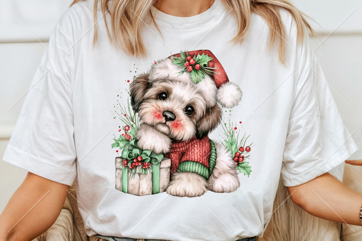 Christmas Animals Clipart Bundle, a Seasonal Illustration by Canvas Craft (Photo 6 of 10)