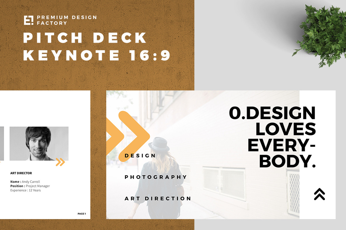 Pitchdeck Presentation Keynote, a Presentation Template by Egotype (Photo 9 of 12)
