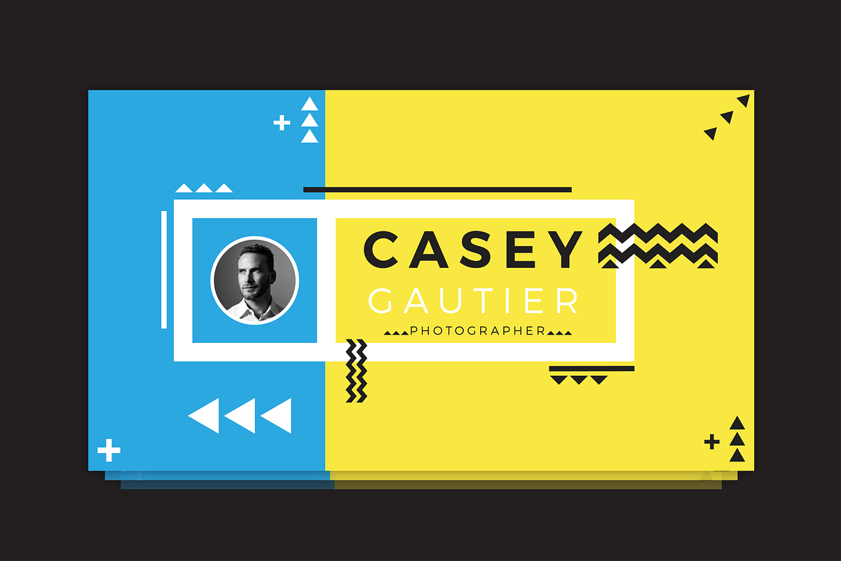 Casey Gautier Business Card, a Business Card Template by D | S Creative Design (Photo 2 of 5)