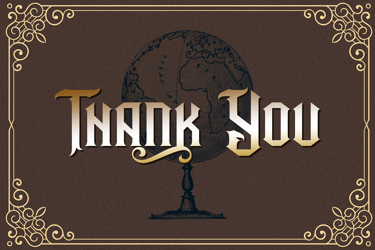 Bonwick Weaver - Victorian Font, a Blackletter Font by StringLabs (Photo 7 of 7)