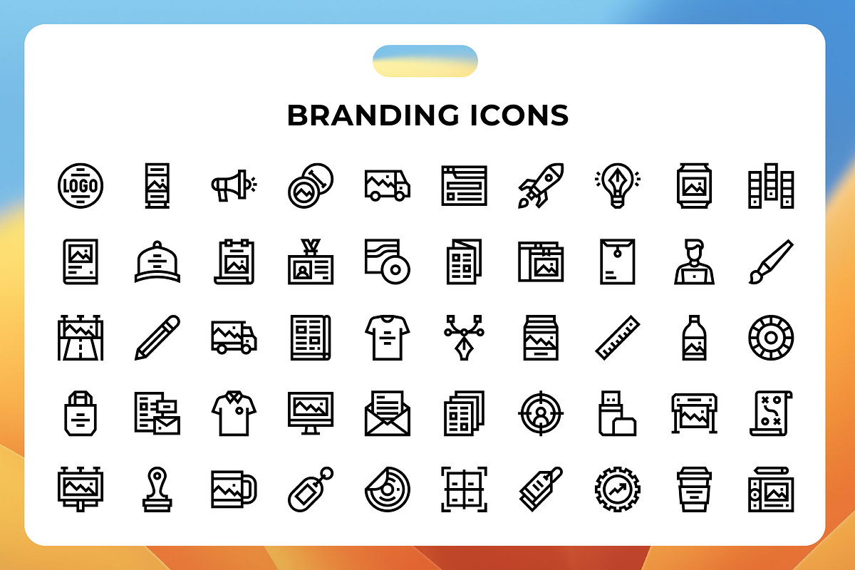 Branding Icons, a Duotone Icon by Wencory (Photo 1 of 3)