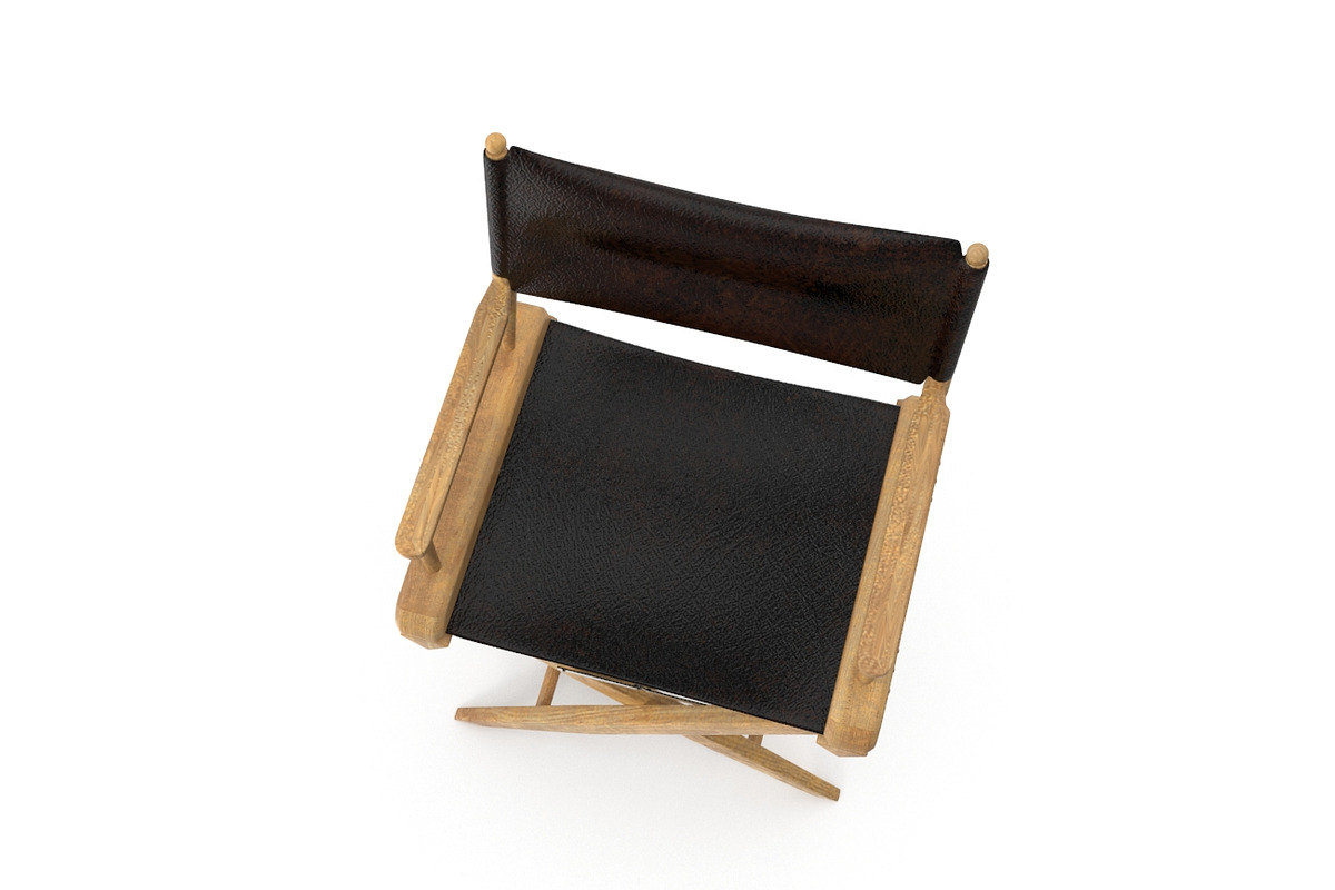 Director Chair, a Furniture 3D Model by Tedi Permana (Photo 5 of 6)