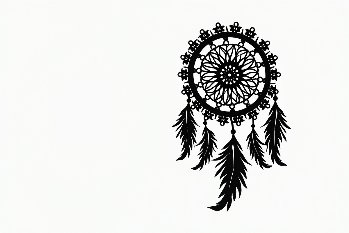 Scandinavian Unique Dreamcatcher, an Illustration by Amazin_art (Photo 8 of 26)