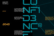 Forgex – Futuristic Display Font, a Sans Serif Font by Brand Earth (Thumbnail 4 of 7)