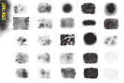 Paint it - Brush and Spray Textures, a Texture Graphic by Nathan Knight Design (Thumbnail 4 of 5)