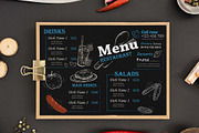 Restaurant Food Menu | Word & Ai, a Flyer Template by obayes (Thumbnail 3 of 4)