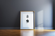 Mockup of frames on the floor., a Print Template by SFCRCH MOCKUPS (Thumbnail 3 of 3)