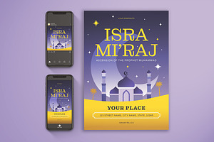 Isra Mi'raj Flyer
