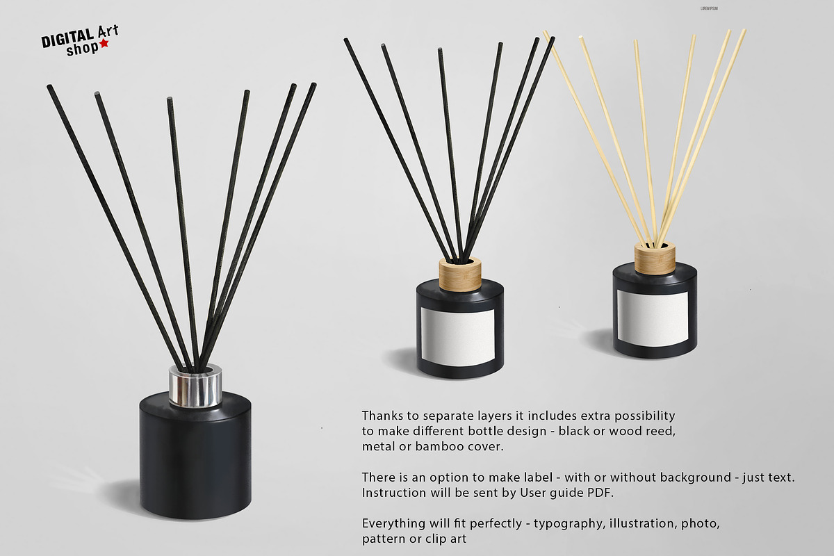 Black Diffuser Mock Up, a Household Mockup by Mockup Up! (Photo 2 of 5)