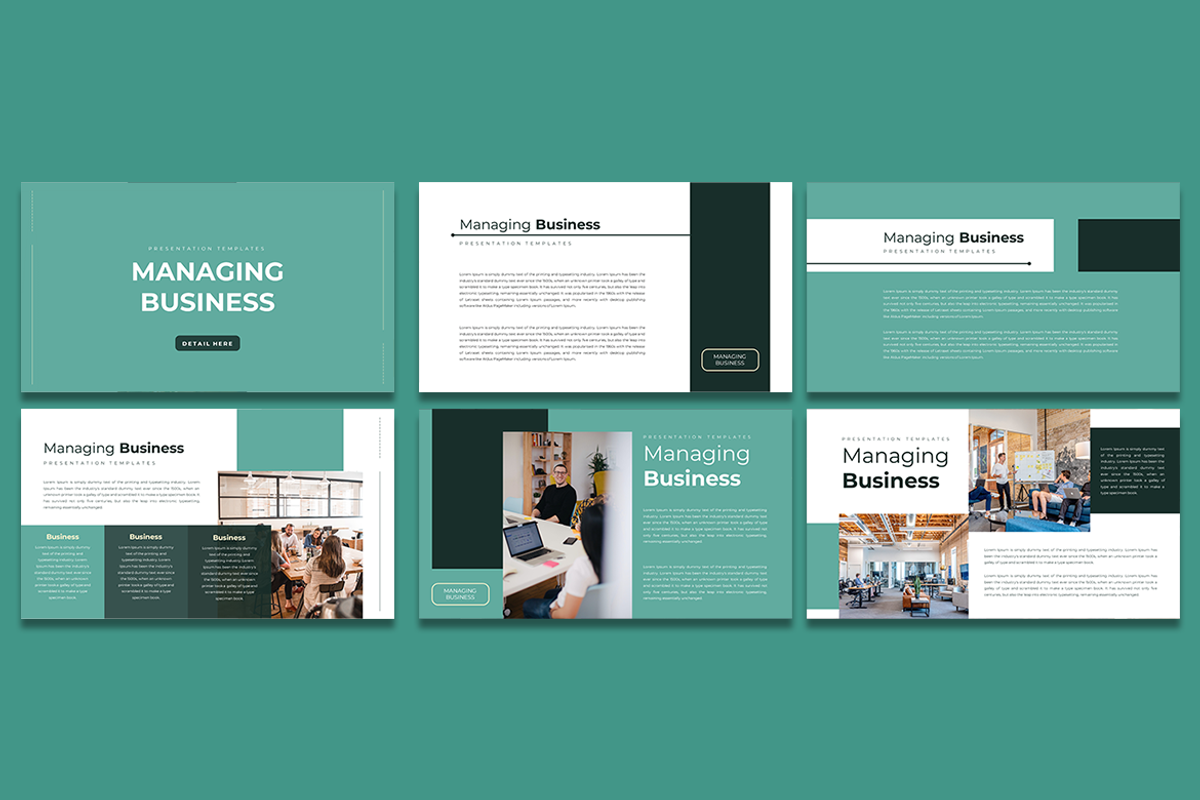 Managing Business - Google Slides, a Presentation Template by artchiles_design (Photo 2 of 4)