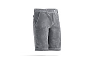 Black Men's Casual Shorts 3D Model, an Object 3D Model by rebrandy (Thumbnail 9 of 9)