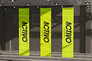 Exhibition Flag Mockup, an Advertising Mockup by SLAB! Design (Thumbnail 6 of 7)