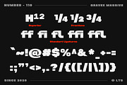Gravex Massive Racing & Esports Font, a Sans Serif Font by Lettertype Studio (Thumbnail 13 of 14)