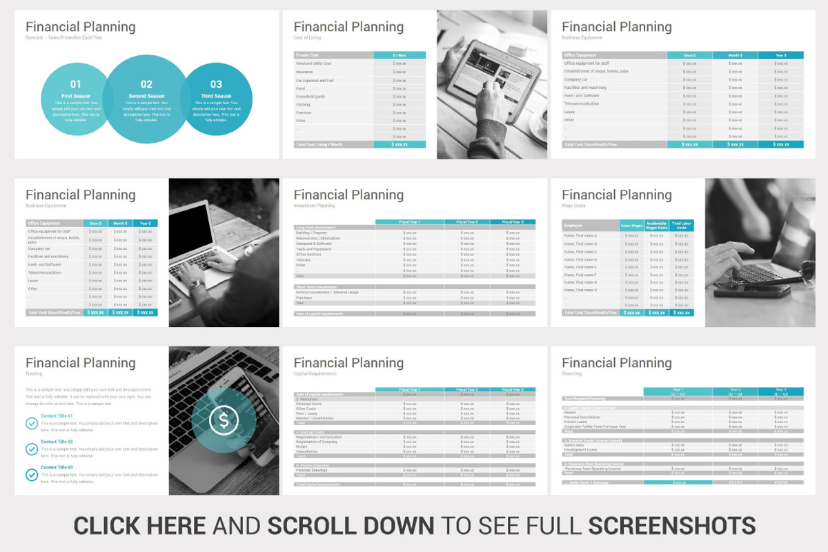 Business Plan PowerPoint Template, a Presentation Template by SlideSalad (Photo 21 of 50)