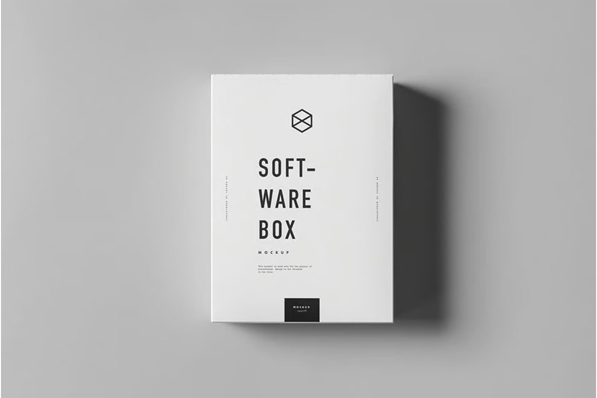 Software Box Mock-up, a Product Mockup by zippypixelstudio (Photo 12 of 12)