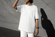 T-Shirt Mockup Bundle – 4 Scenes, a Shirt Mockup by eezo (Thumbnail 3 of 14)