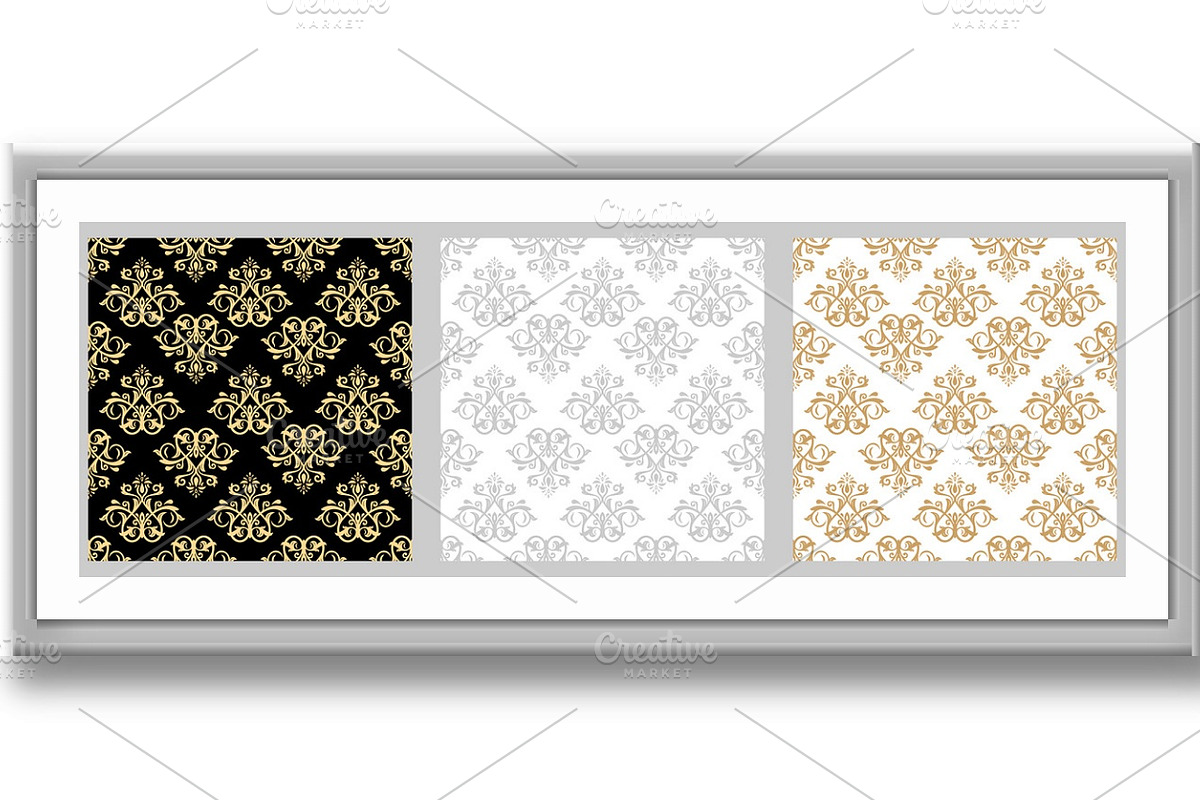 Set of Classic Orient Seamless, a Pattern Graphic by FineArtStudio (Photo 3 of 3)