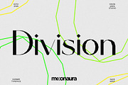 Division - Corner & Geometric Sans, a Sans Serif Font by Schrifted Type (Thumbnail 1 of 8)