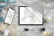 iPad Pro and iPhone Mockups, an iPhone Mockup by 2M GRAPHICS DESIGN (Thumbnail 4 of 5)