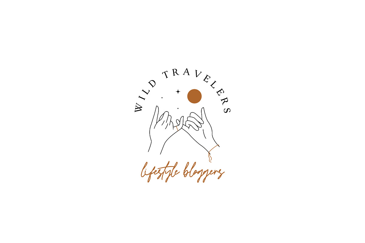 9 Bohemian Logo Collection, a Branding & Logo Template by ChicGraphix (Photo 12 of 16)