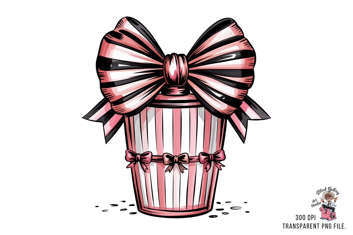 10 Pink Halloween Cup PNGBundle, a Graphic by Clipart Bloom (Photo 3 of 11)