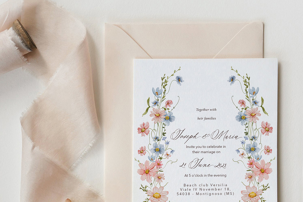 Watercolor Tiny Meadow, a Decorative Illustration by AleksaArt (Photo 5 of 13)