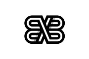 BXB Initial Monogram Letter Logo, a Branding & Logo Template by Buqancreative (Thumbnail 1 of 2)