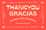 Barnule & Mauren - Western Font Duo, a Sans Serif Font by Zarma Type (Thumbnail 13 of 13)