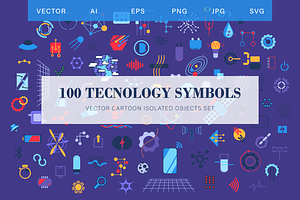 Abstract Technological Set, an Object Graphic by barsrsind