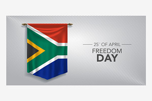 South Africa freedom day vector, an Illustration by Darth Vector
