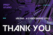 Valdya – Cyber Sport Title Font, a Sans Serif Font by Drizy (Thumbnail 8 of 8)