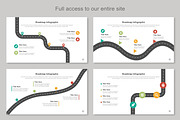 Roadmap infographic Keynote, a Templates & Theme by Mighty-Slide (Thumbnail 2 of 7)