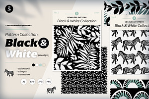 Black & White Pattern Collection