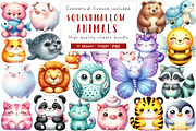 Squishmallow Animals Sublimation, an Illustration by CreationArt (Thumbnail 1 of 5)