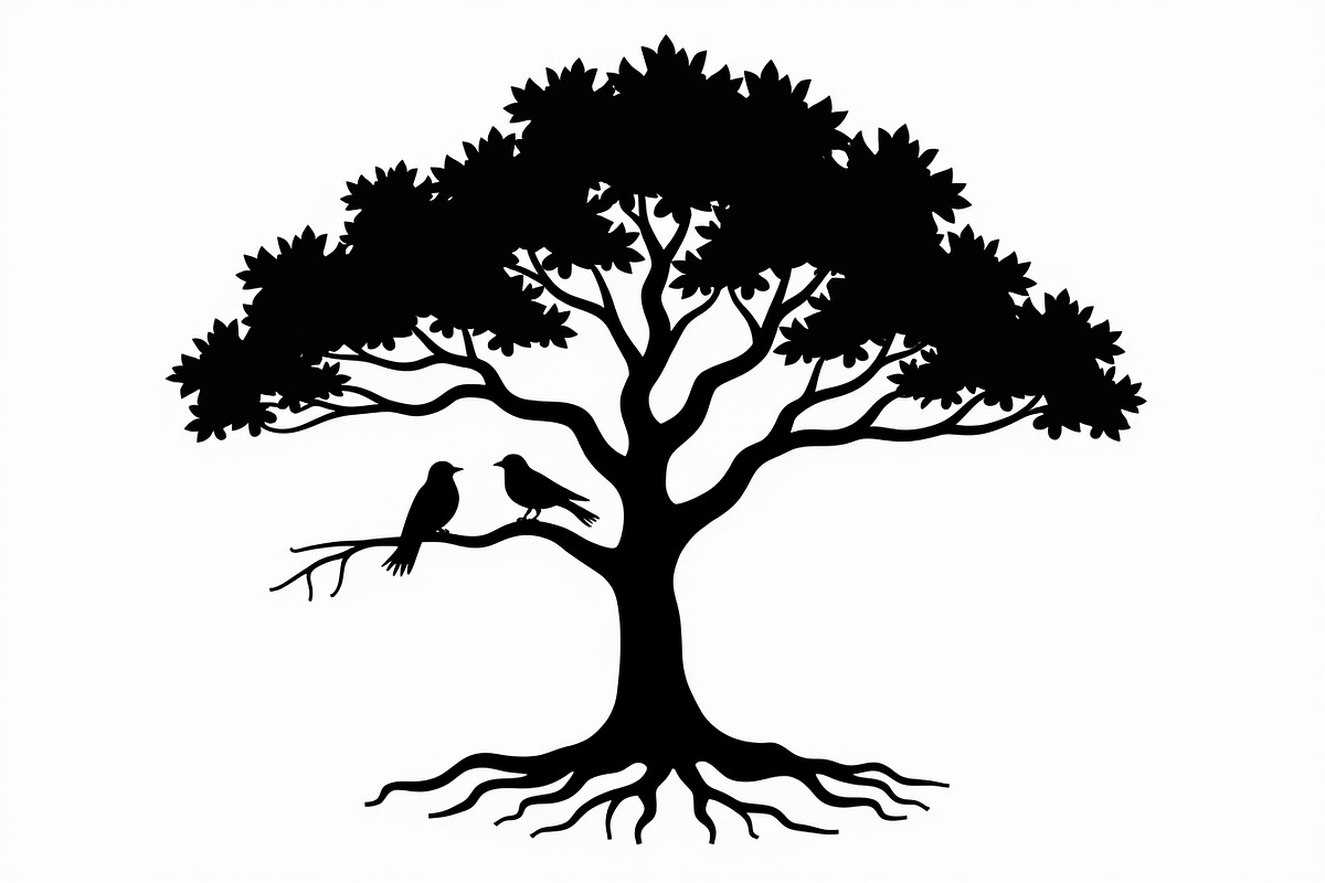 Nature Organic Tree Root Graphic, an Illustration by Designs_River (Photo 10 of 13)