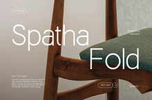 Spatha Fold Clean Sans Serif Font